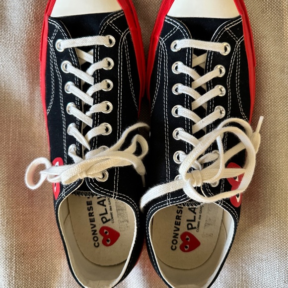*LIKE NEW* Converse All Star "PLAY" with Comme De Garcons - Picture 4 of 13